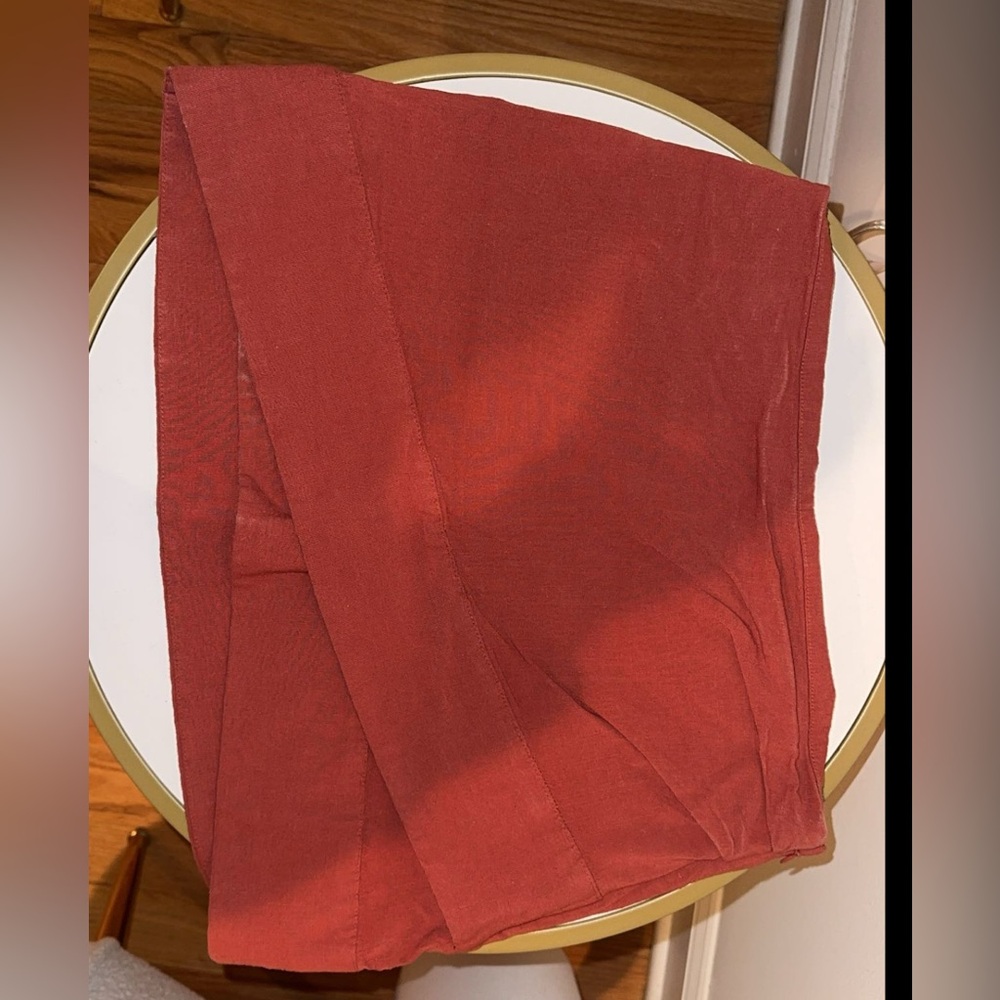 Free People wrap skort. Worn once. Great Condition. Pink/Maeve color.